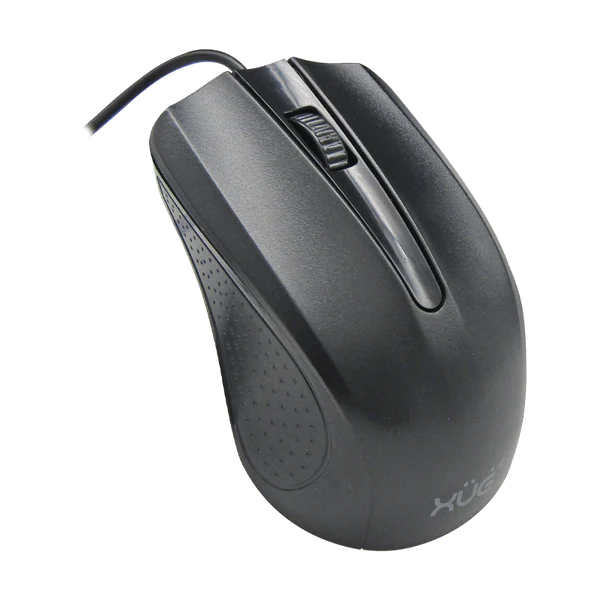 Mouse Óptico USB 2.0 1200DPI SILENT BUTTON NEGRO XUE® ST-353